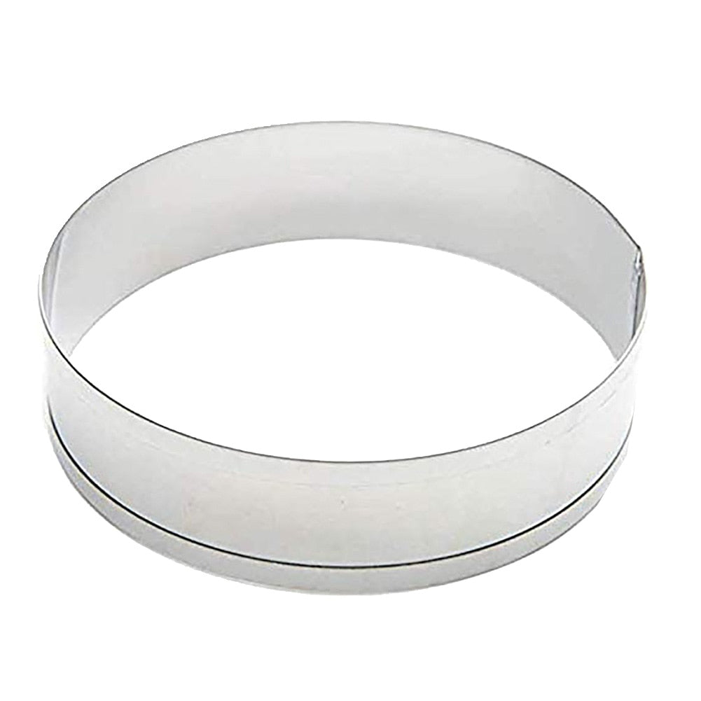 6Pcs Stainless Steel Muffin Rings