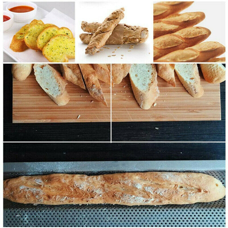 Hot Carbon Steel 4 Groove tray For Baguette baking